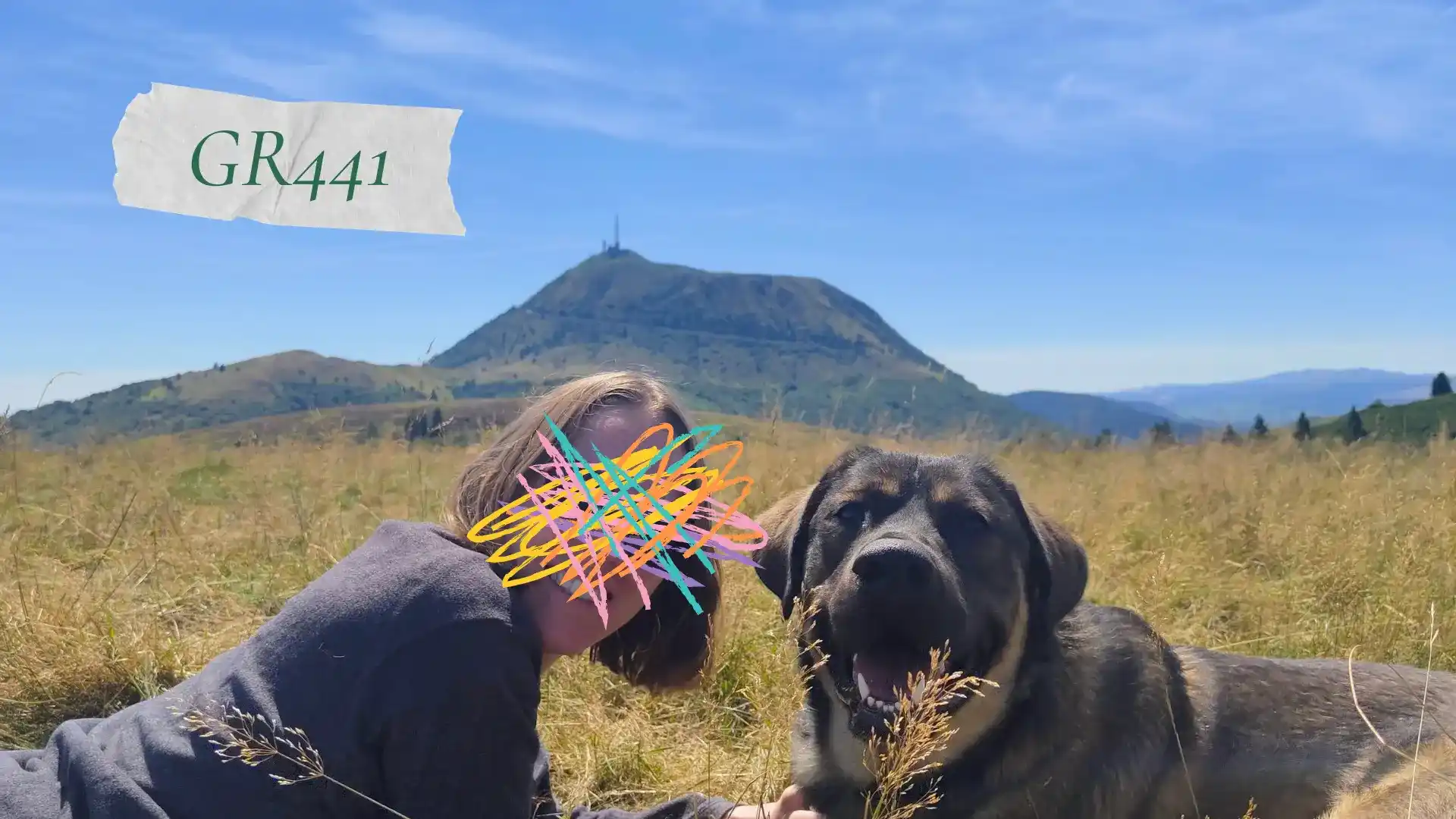 gr avec son chien