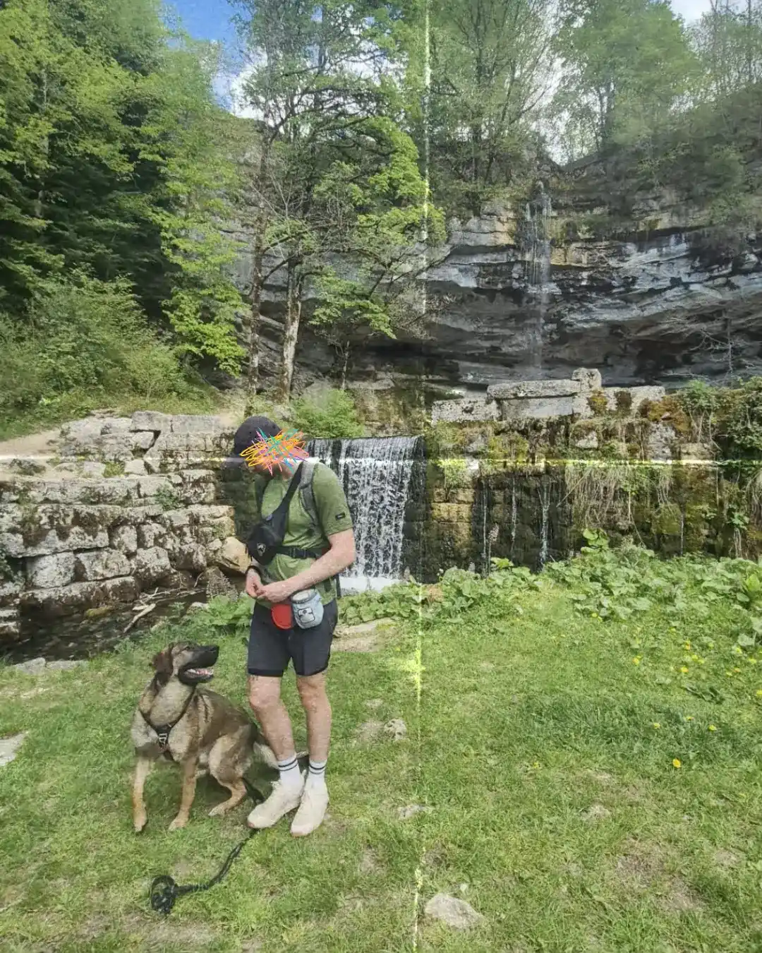 randonner avec son chien